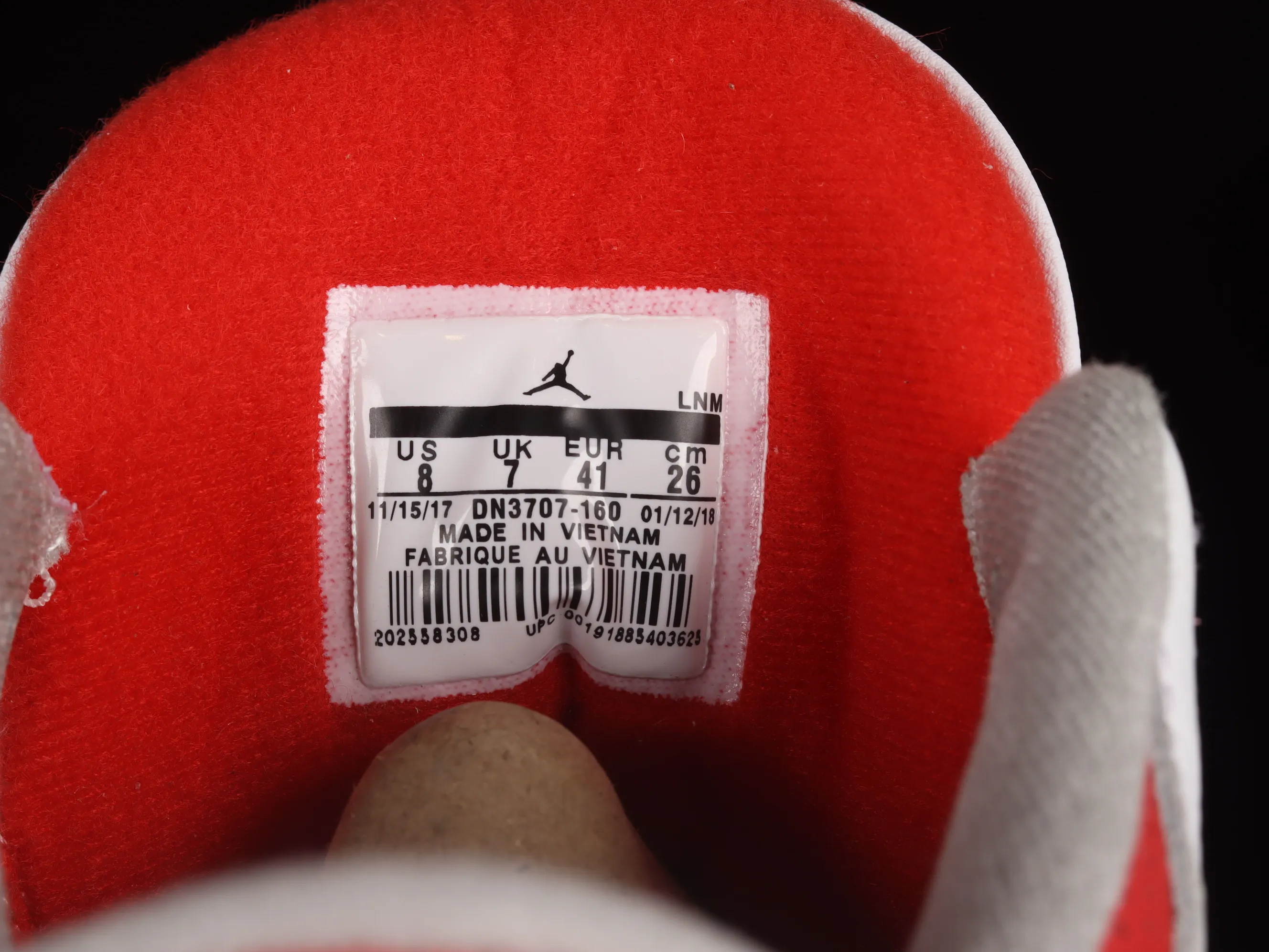 All categories Air Jordan Jordan series basketball shoes Air Jordan 3 Air Jordan 3 Retro "Fire Red" AJ3 Joe 3 new flame red DN3707-160